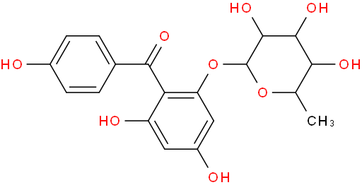 2-O-a-鼠李糖苷-4,6,4’.-三羟基二苯甲酮