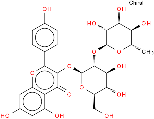 百蕊草素I，山奈酚-3-O-新橙皮糖苷， 堪非醇3-新橙皮糖苷