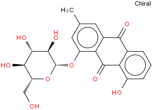 大黄酚-1-O-β-葡萄糖苷