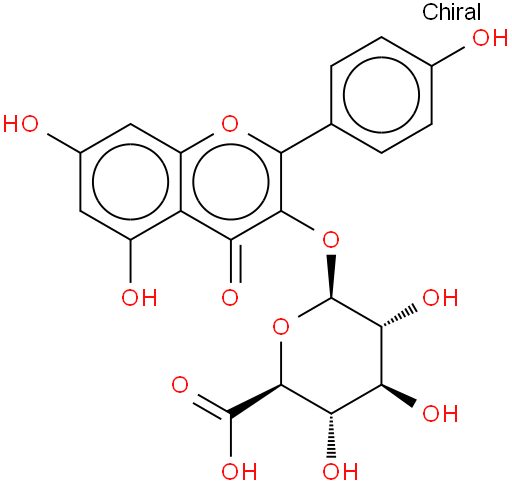 山奈酚-3-O-葡萄糖醛酸苷