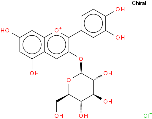 矢车菊素-3-O-葡萄糖苷/花青素