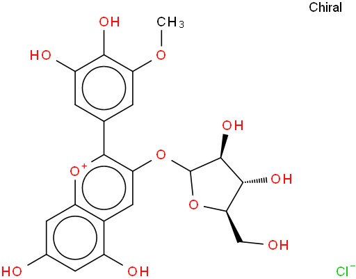 矮牵牛素-3-O-阿拉伯糖苷