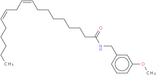 N-间甲氧基苄基-9顺，12顺-亚油酸酰胺