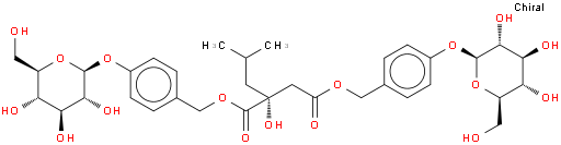 1,4-二[4-(葡萄糖氧)苄基]-2-异