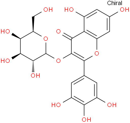 杨梅素-3-o-半乳糖苷