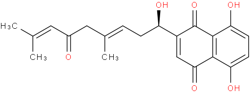 β,β-二甲基丙烯酰阿卡宁
