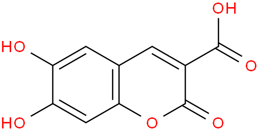 6，7-二羟基香豆素-3-羧酸